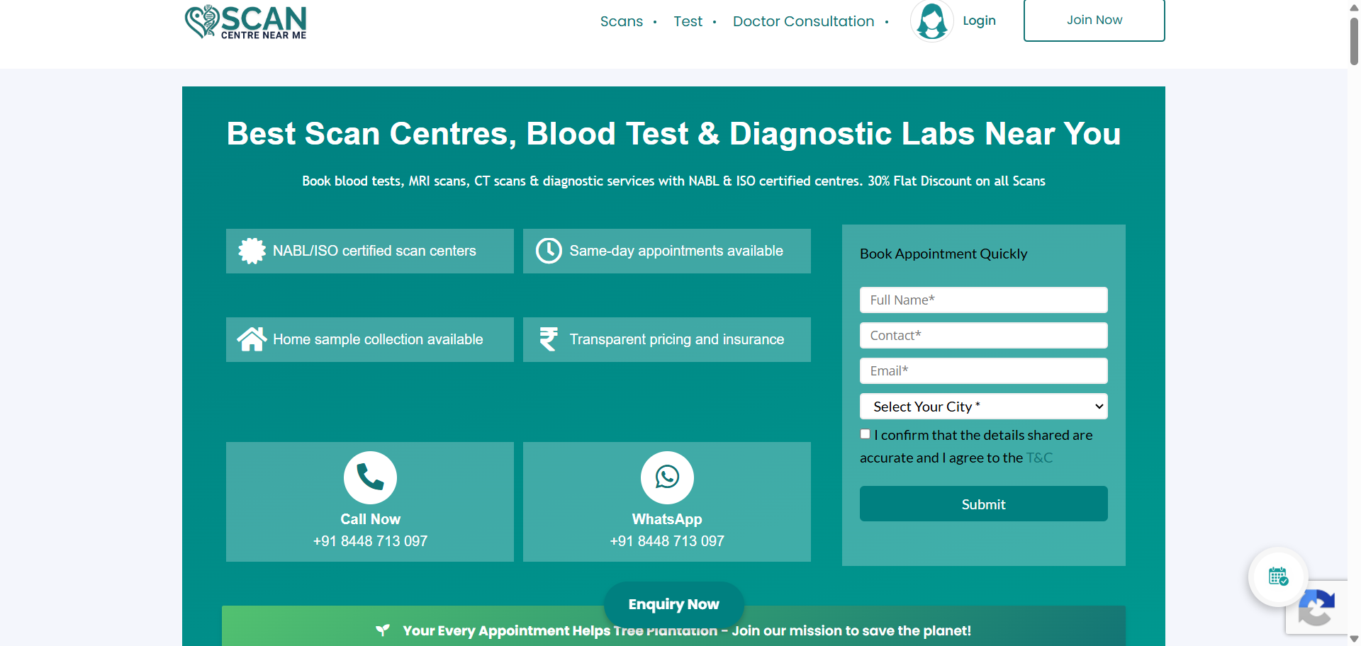 Scan Centre Near Me Homepage